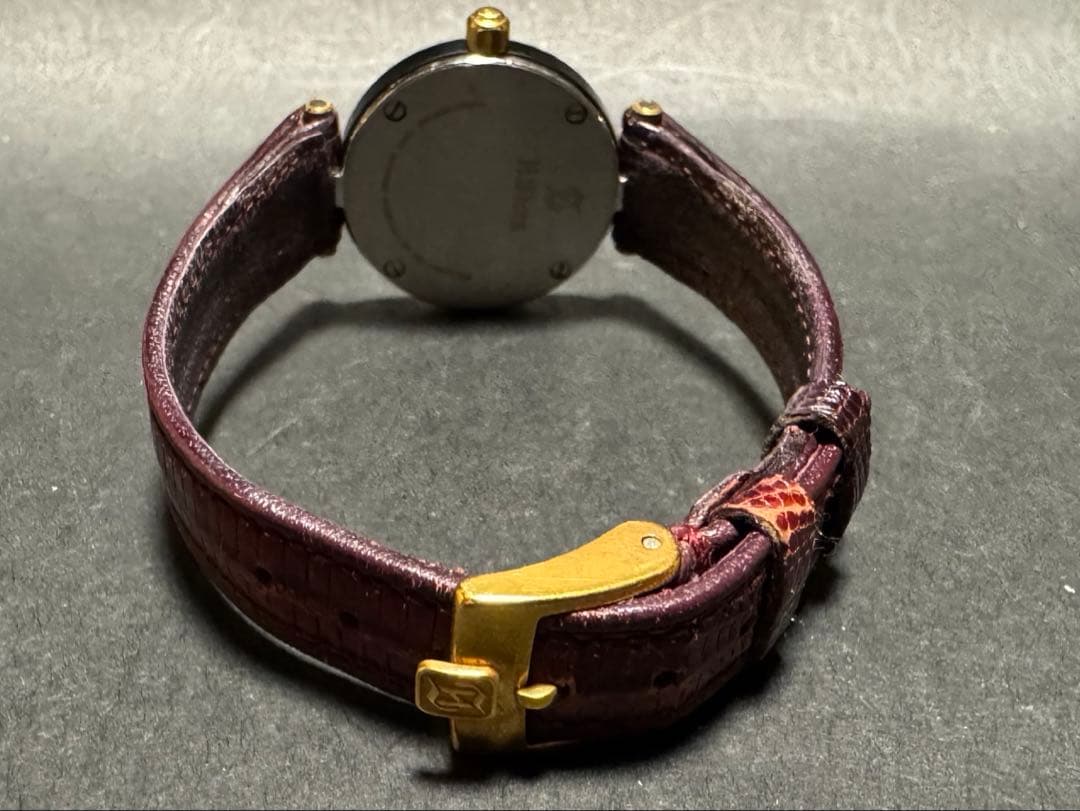 m*o様 H.Stern エイチスターン ダイヤ入り クオーツ レディース 腕時