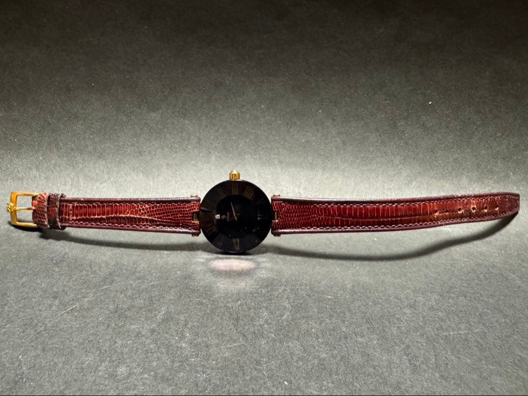 m*o様 H.Stern エイチスターン ダイヤ入り クオーツ レディース 腕時