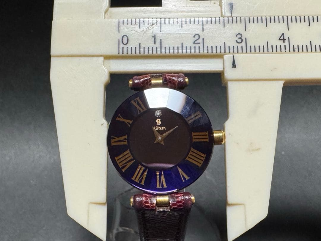 m*o様 H.Stern エイチスターン ダイヤ入り クオーツ レディース 腕時