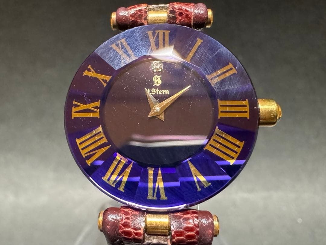 m*o様 H.Stern エイチスターン ダイヤ入り クオーツ レディース 腕時