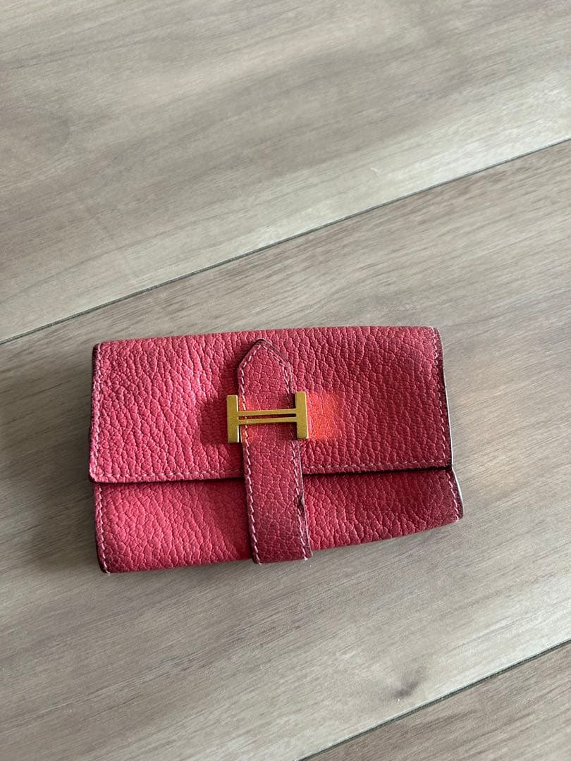 エルメス　キーケース　ゴールド金具　ベアン