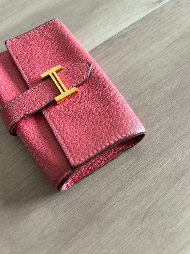 エルメス　キーケース　ゴールド金具　ベアン