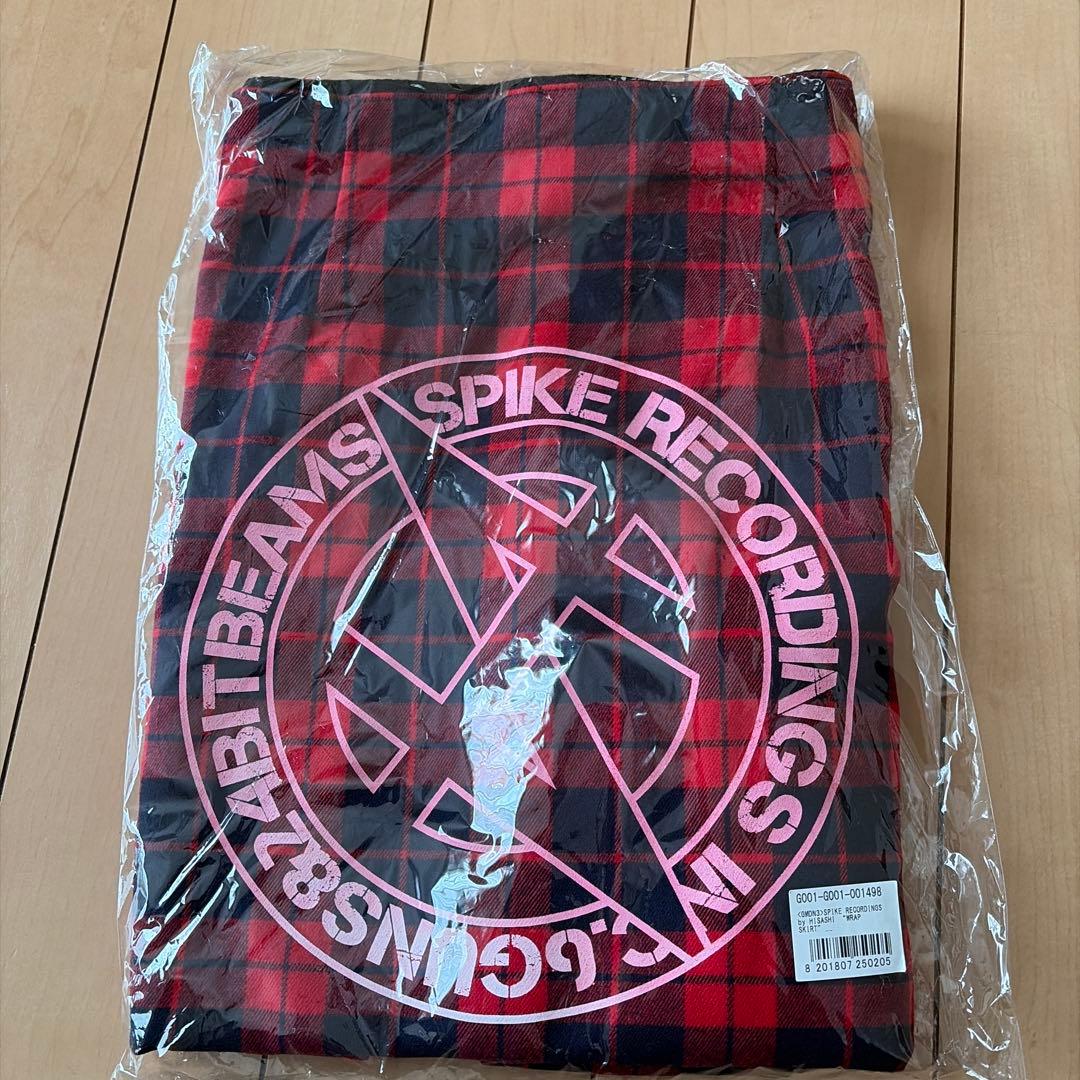 スカート SPIKE RECORDINGS WRAP SKIRT GLAY HISASHI