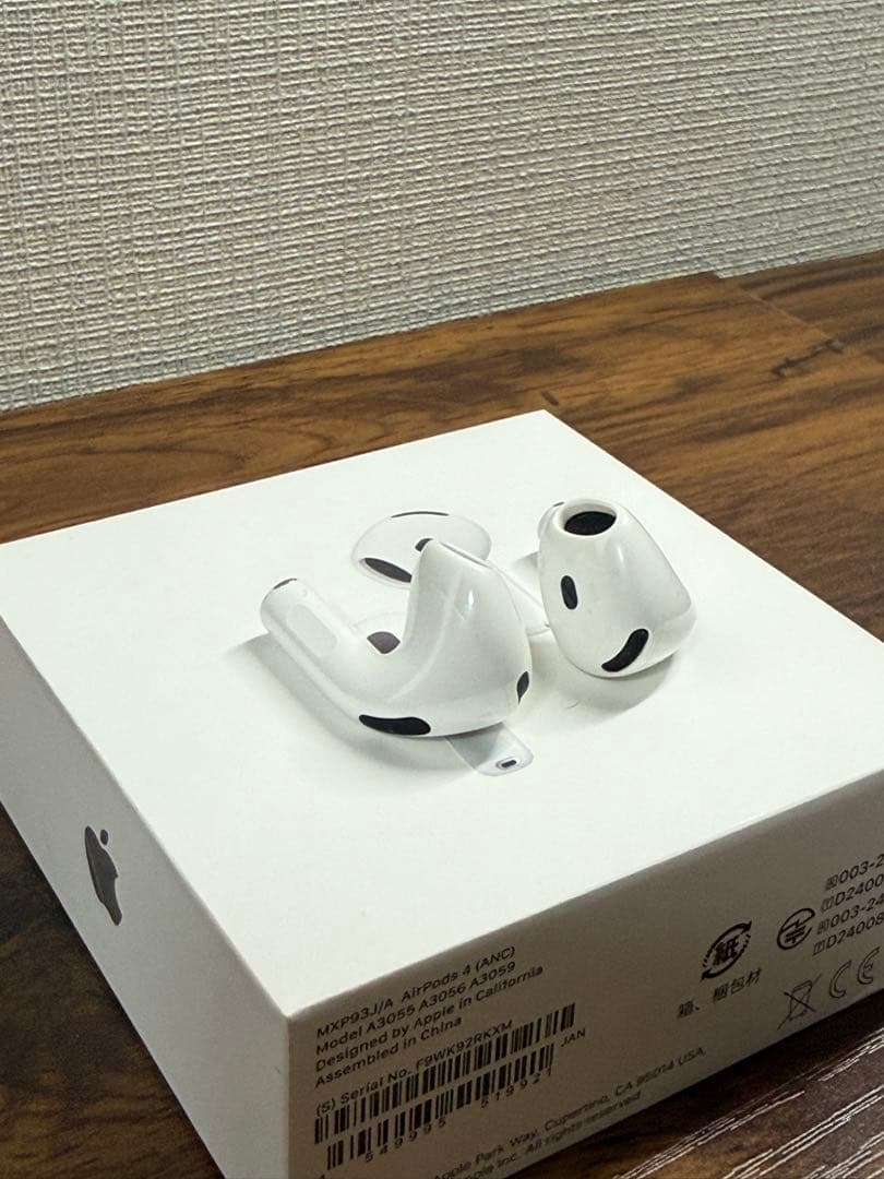 イヤホン Apple AirPods 4 ANC