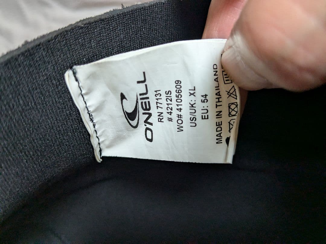 ポ*ン様 使用2ラウンド★XL★O'NEILL EPIC4/3mm上級フルウェッ