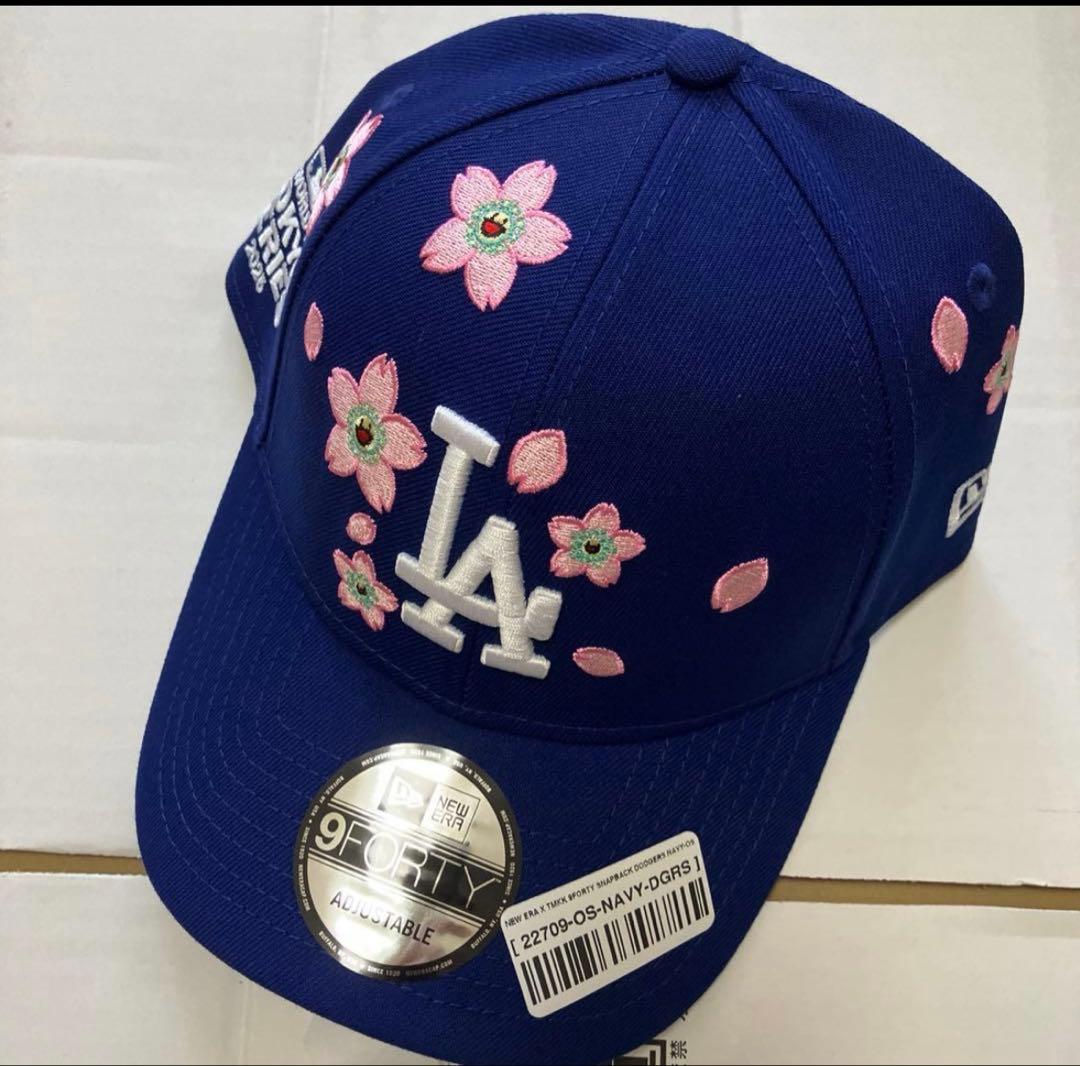 正規品　MLB ニューエラ ドジャース ブルー 9FORTY 村上隆