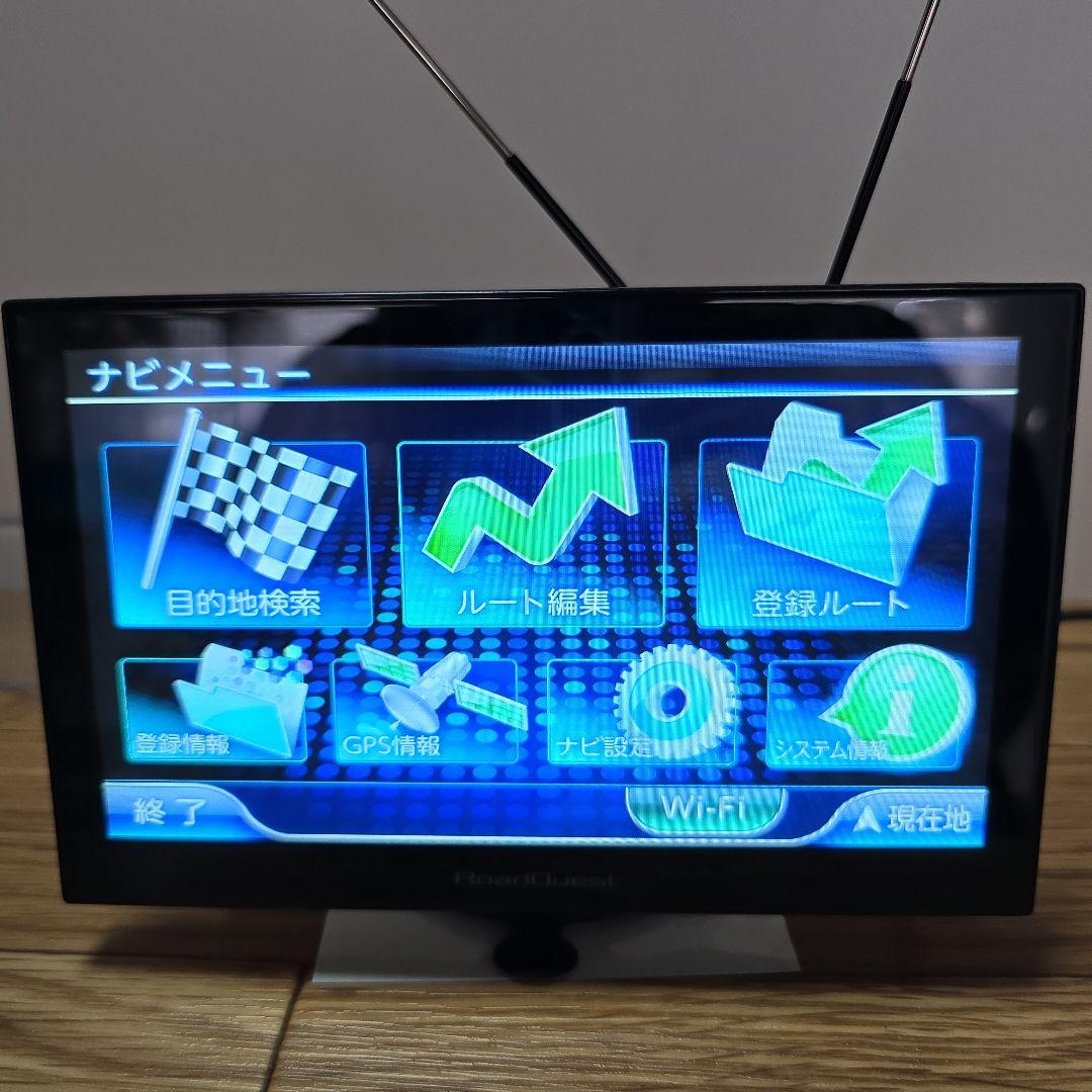 NaviQuest 7インチ 2023年モデル フルセグ ポータブルナビ
