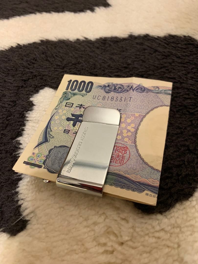 Stussy マネークリップ　未使用品