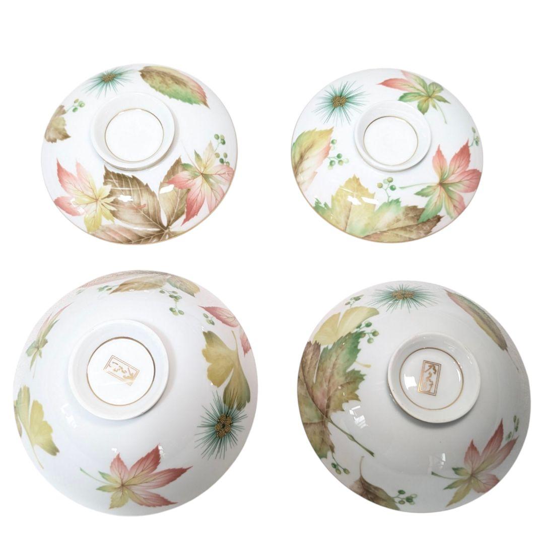 ふたりの食卓に彩りを添える、乃りたけの蓋付き夫婦湯呑・茶碗揃え。