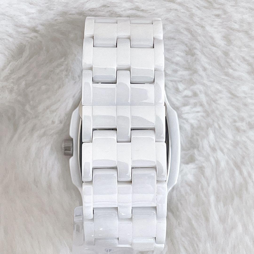 【廃盤】DIESEL セラミック 腕時計 ホワイト 箱付き 極美品 ユニセックス