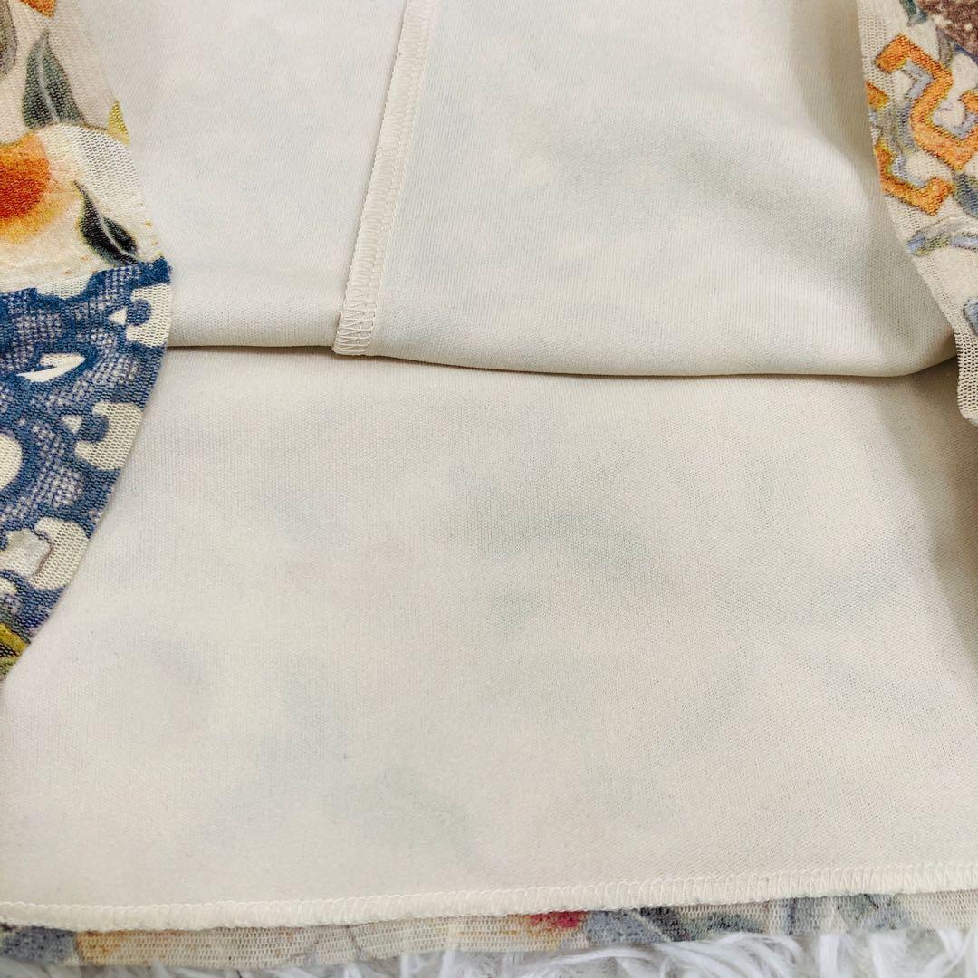 VIVIENNE TAM ドラゴン柄 シースルートップス 38 2330