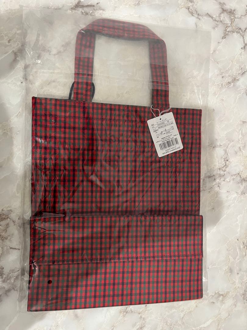 ⭐︎新品未使用⭐︎ ファミリア　familiar トートバッグ　赤　大