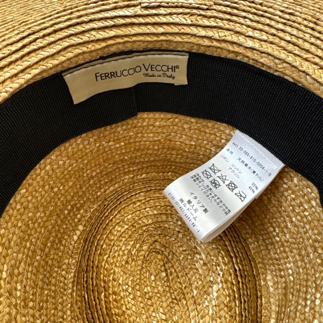 Ferruccio Vecchi ストローハット