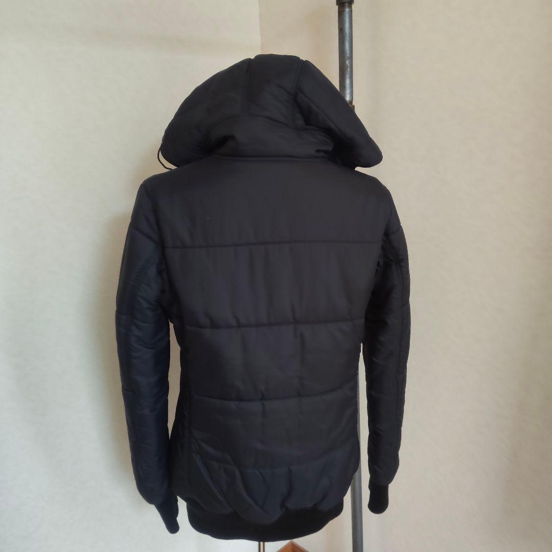 ヒステリックグラマー　中綿ジャケット プリマロフト ヒスガール ブラック