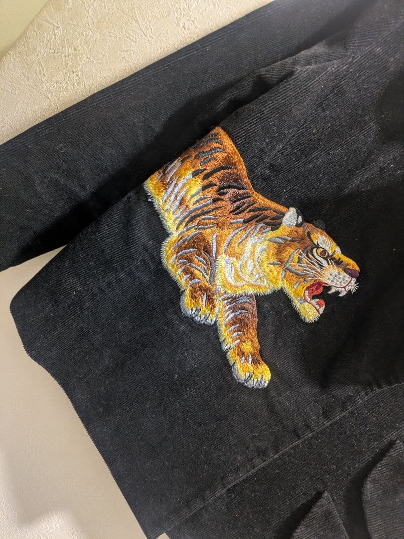 ヴィンテージ★VIVIENNE TAM ★虎の刺繍★コーディロイ★サイズ1