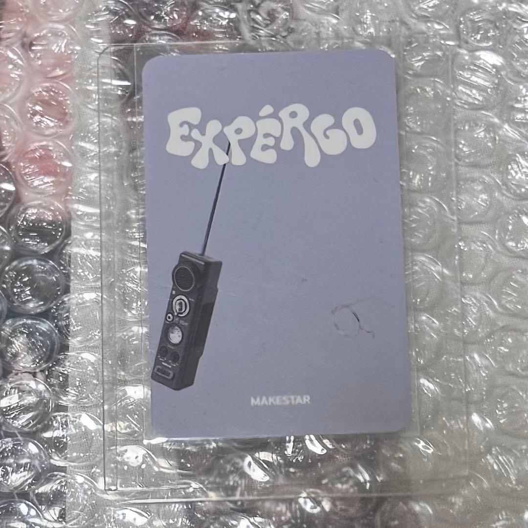 NMIXX へウォン expergo makestar 直筆サイン トレカ