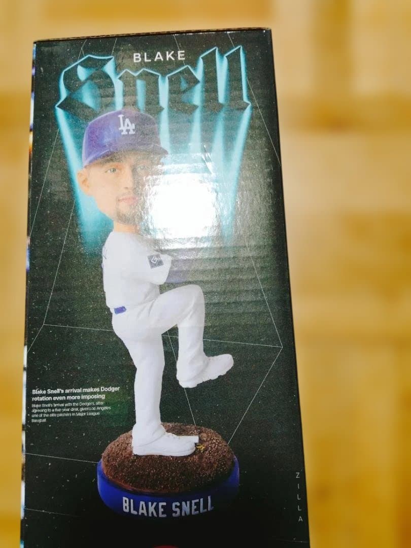 ロサンゼルス・ドジャース ブレイク・スネル ボブルヘッド