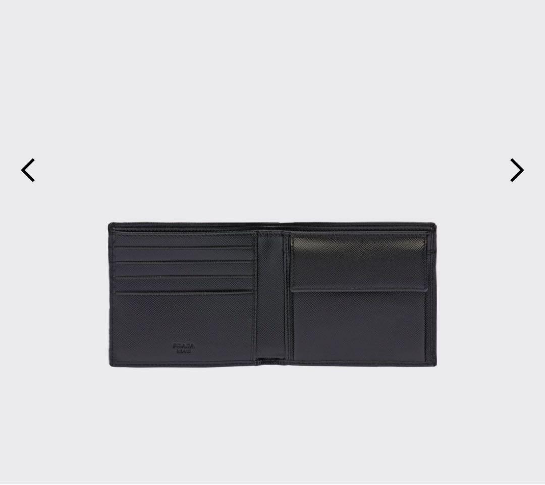 価格相談応。プラダ　パース付きサフィアーノ　レザーウォレット