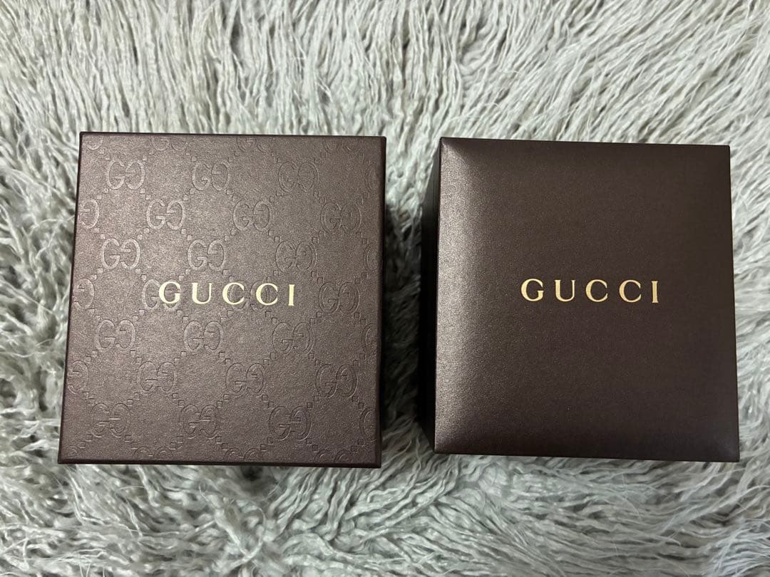 GUCCI ゴールド スクエア 腕時計 / グッチ 1900L バングルウォッチ