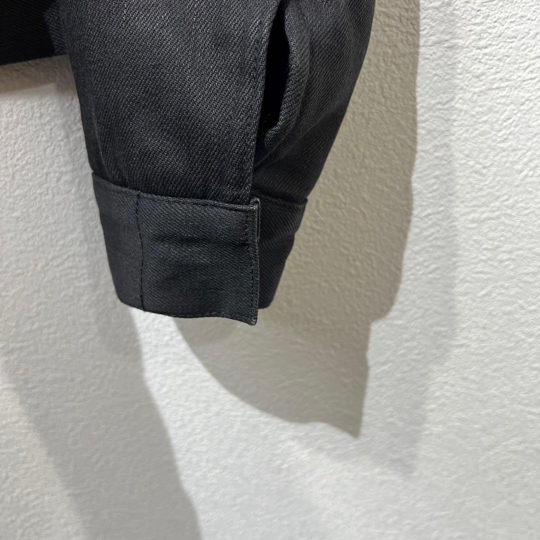 希少 ジョンローレンスサリバン 上質 デニム ジャケット 比翼 裏ボア