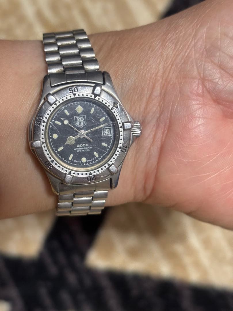 TAG Heuer 2000 PROFESSIONAL クオーツ【ジャンク】