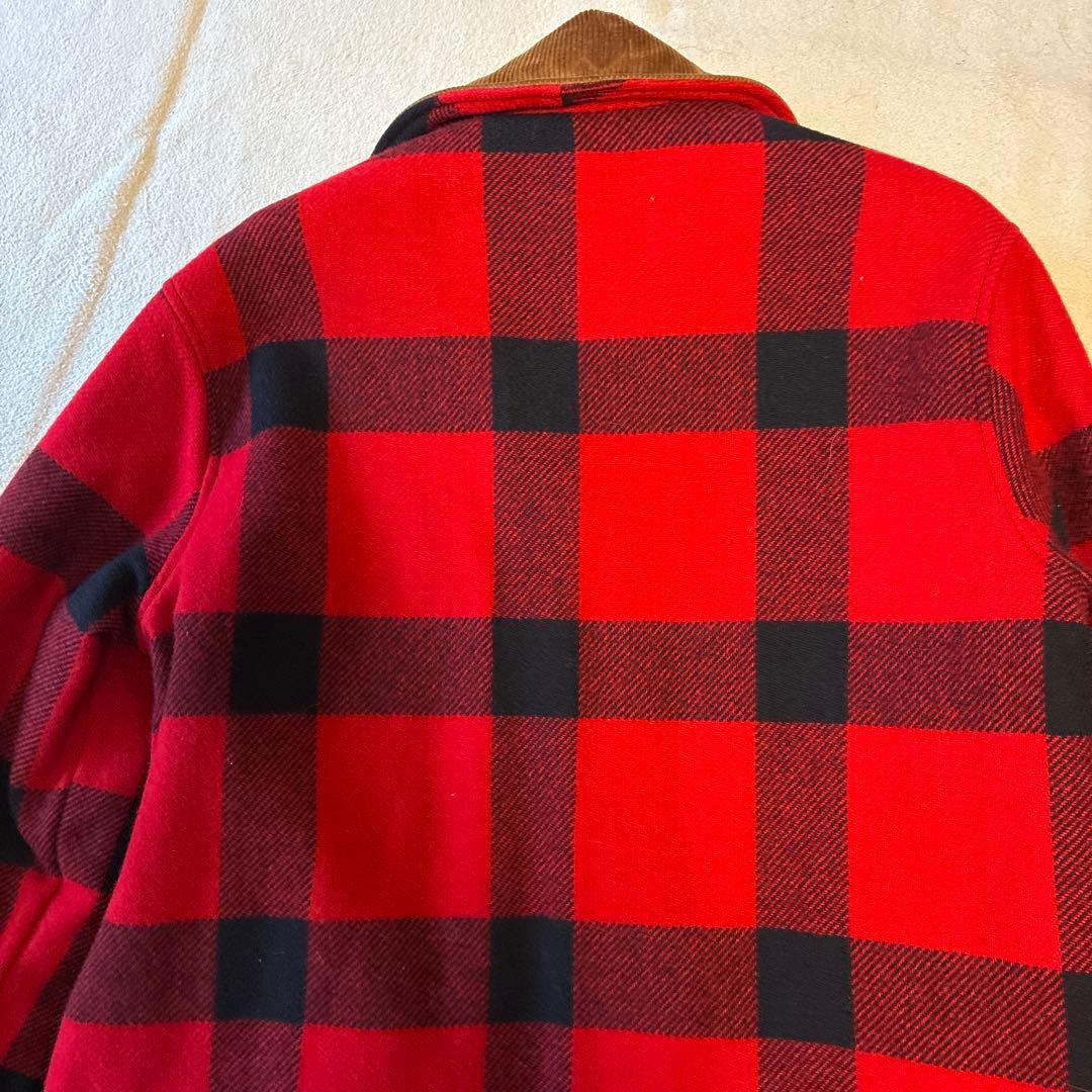 マサヒコ Woolrich レッド・ブジャケット