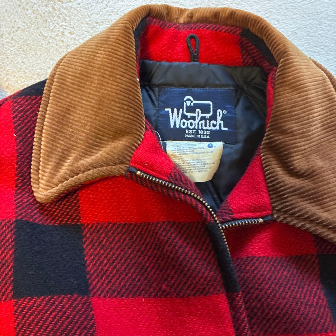 マサヒコ Woolrich レッド・ブジャケット