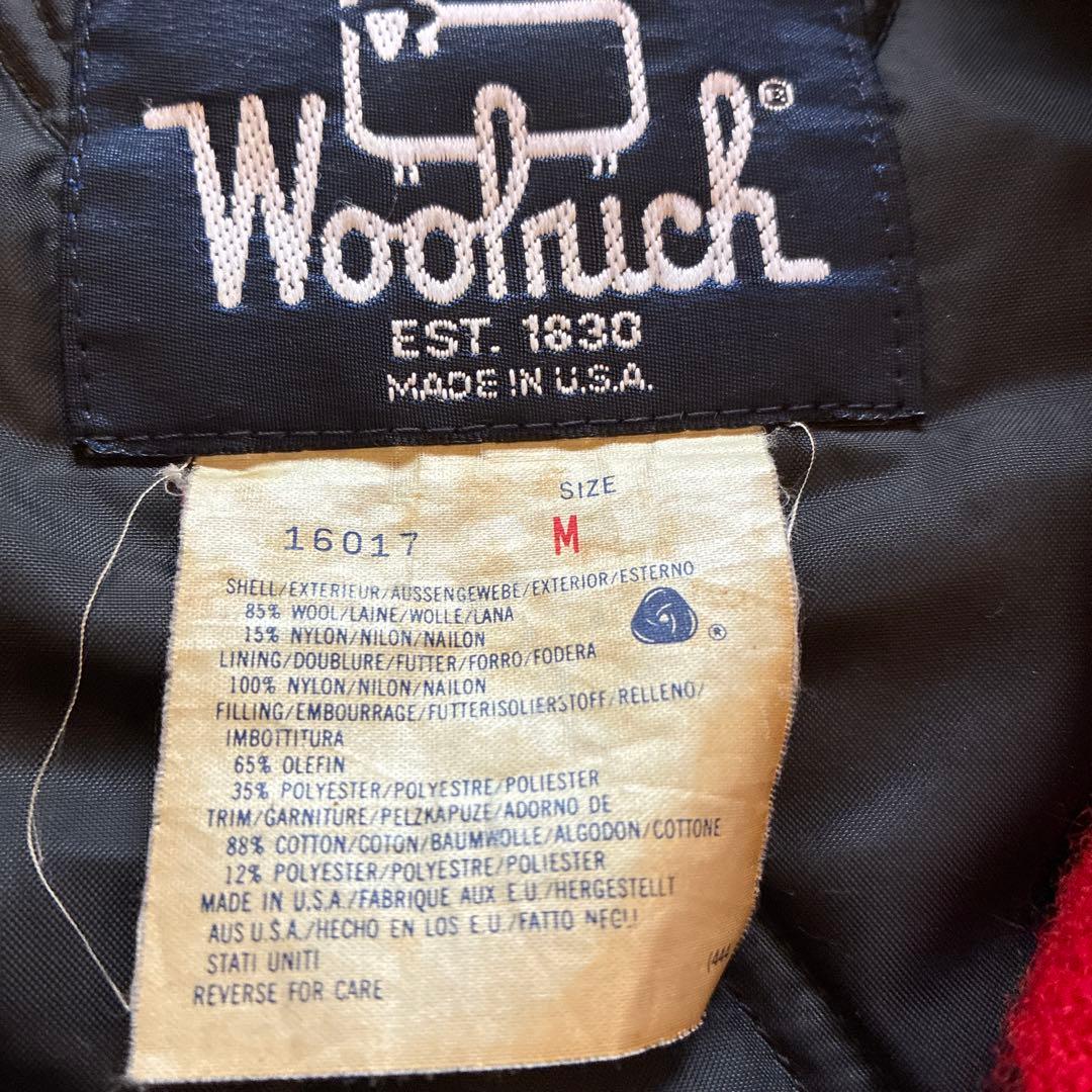 マサヒコ Woolrich レッド・ブジャケット