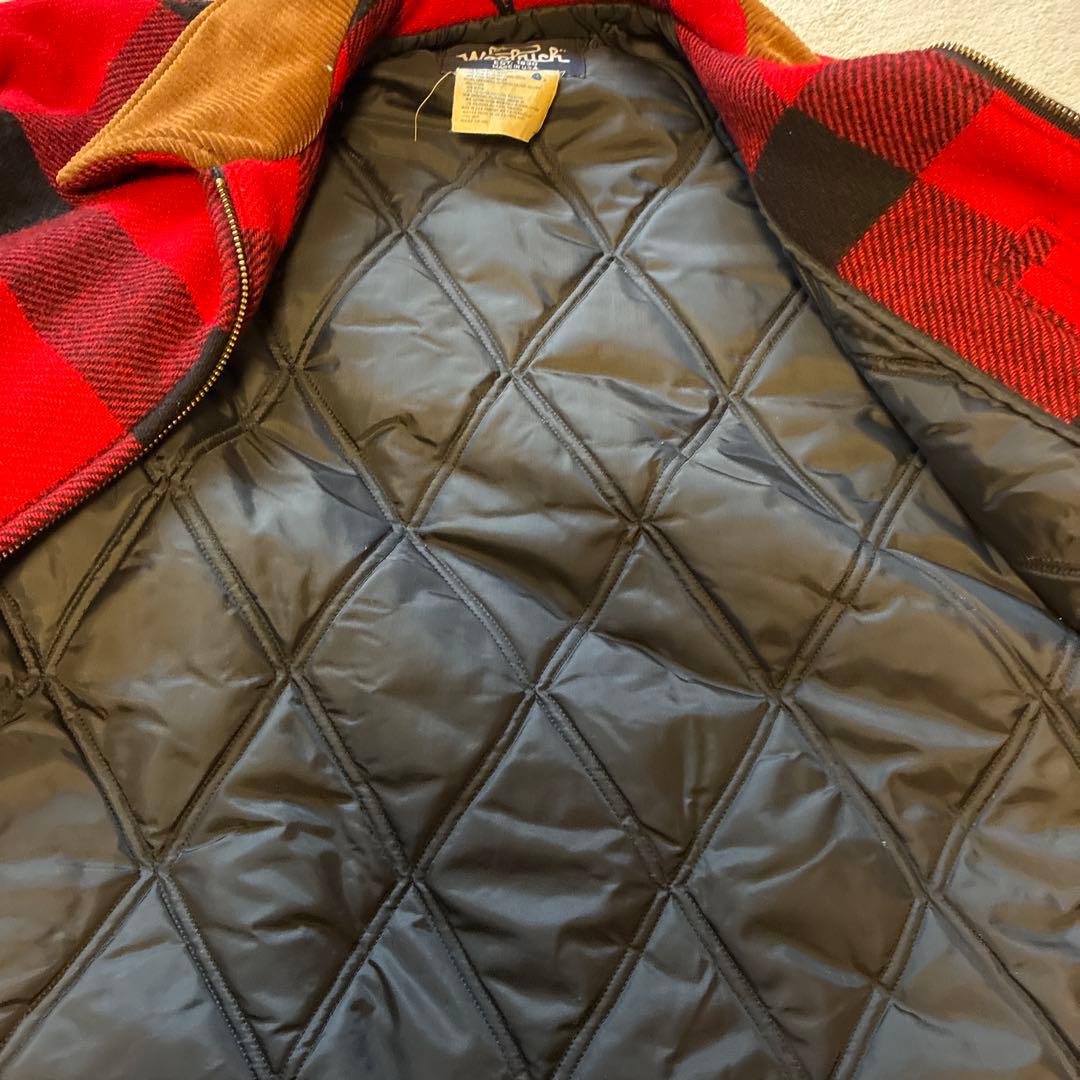 マサヒコ Woolrich レッド・ブジャケット