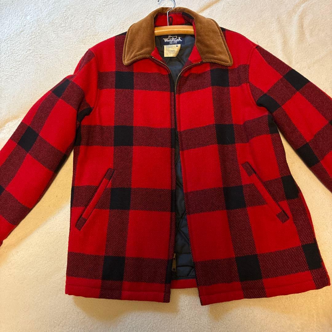 マサヒコ Woolrich レッド・ブジャケット