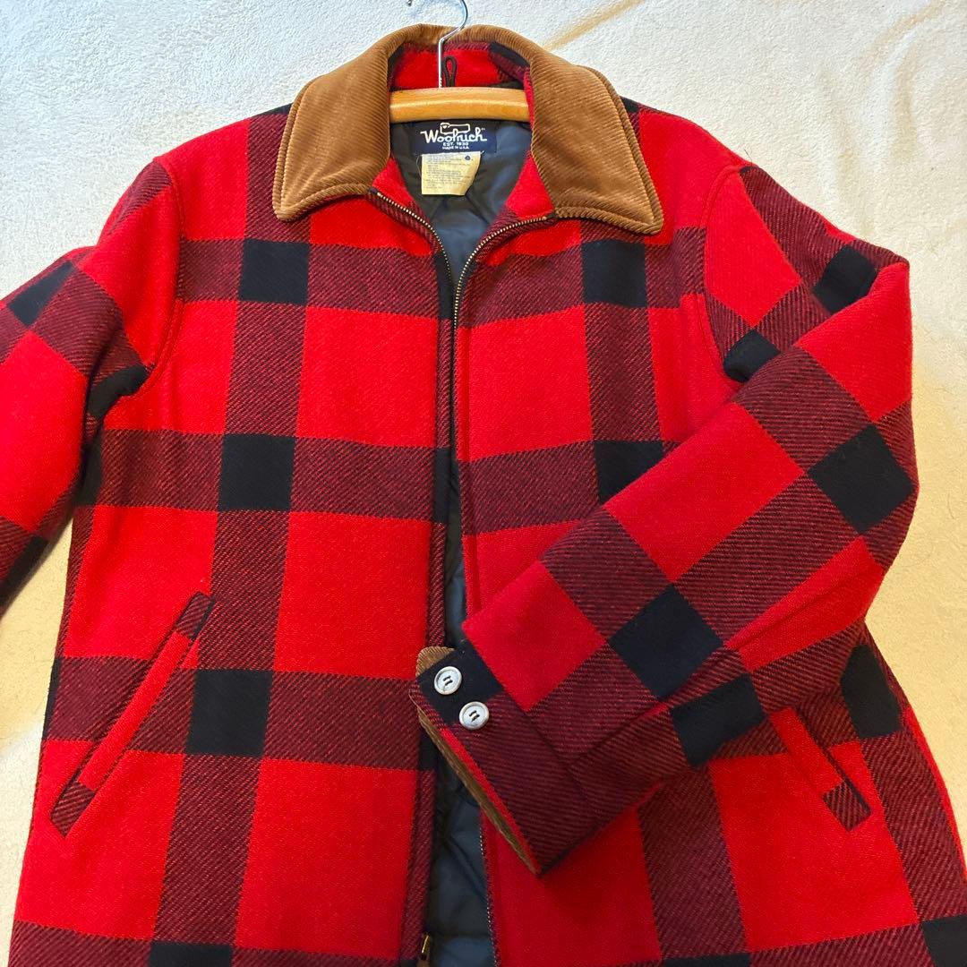 マサヒコ Woolrich レッド・ブジャケット