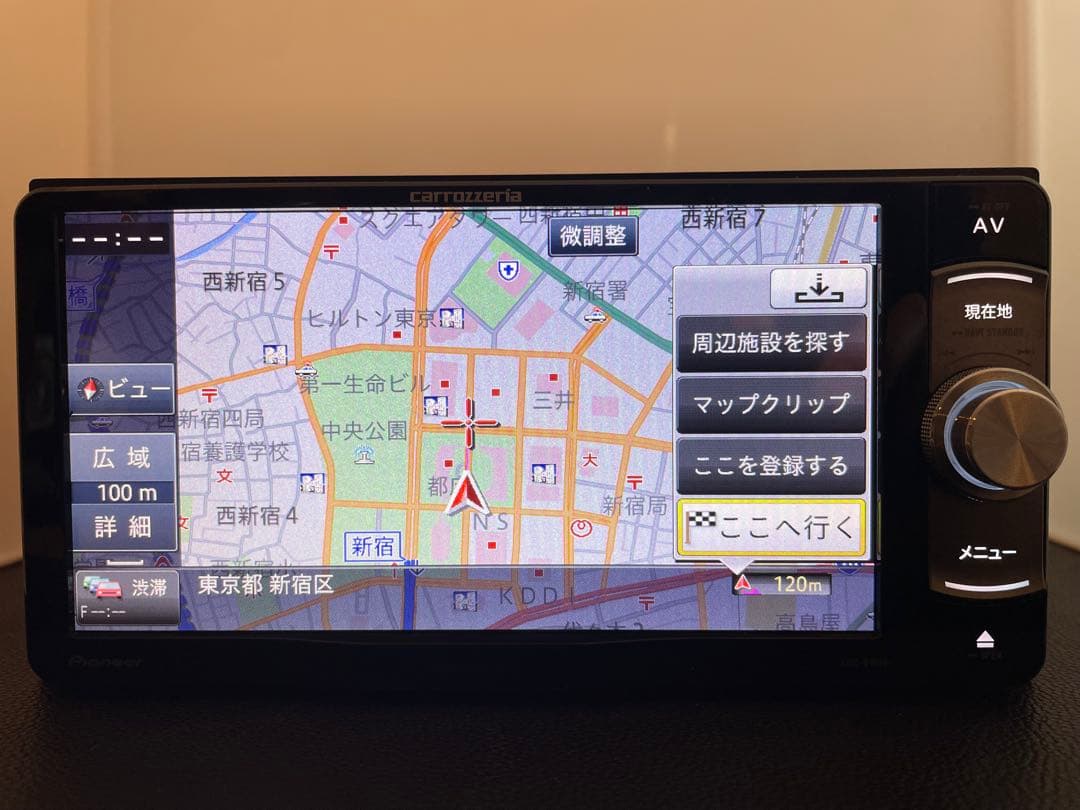 楽ナビAVIC-RW09 12月更新2025年地図最新第2.0.0.版オービス