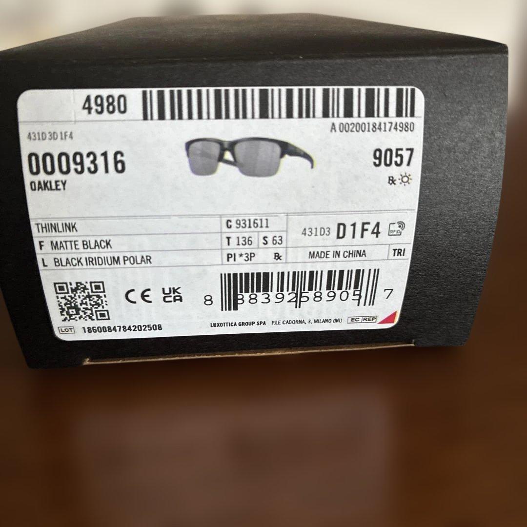 KBOakley Men's Thinlink サングラス