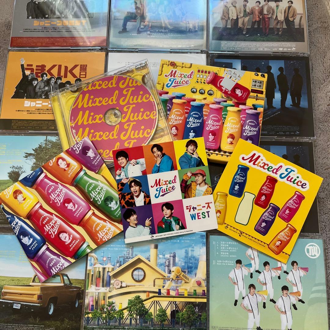 west. 映像付きCD