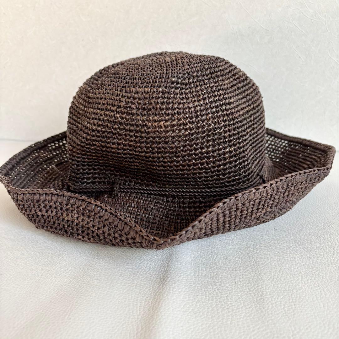 【美品】【ヘレンカミンスキー】ラフィアハット プロバンス10 麦わら帽子
