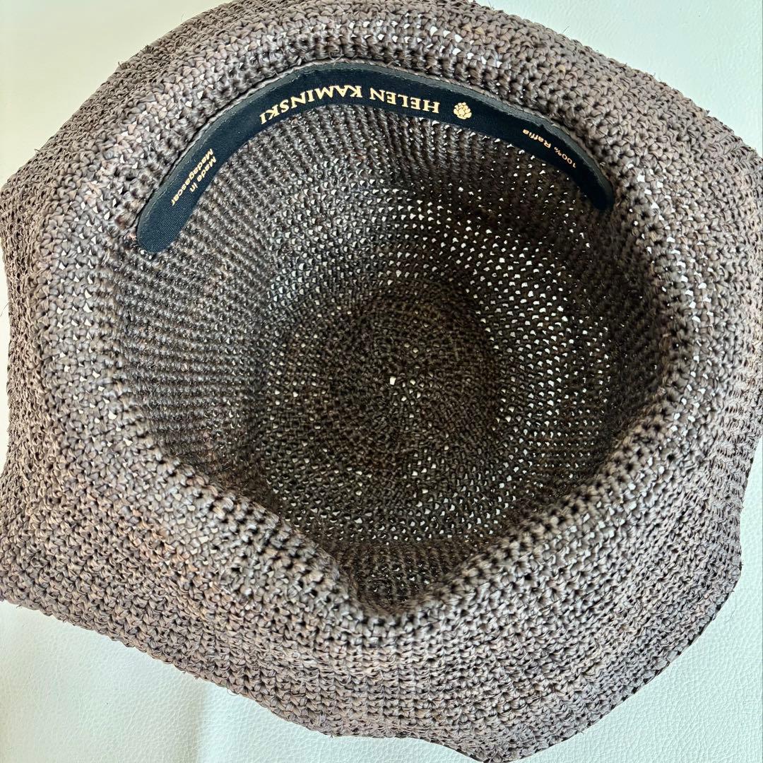 【美品】【ヘレンカミンスキー】ラフィアハット プロバンス10 麦わら帽子