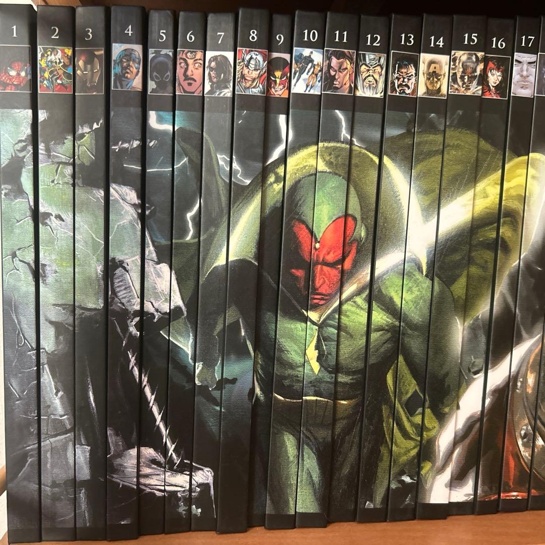 アシェット　マーベル　グラフィックノベル・コレクション1〜35号セット