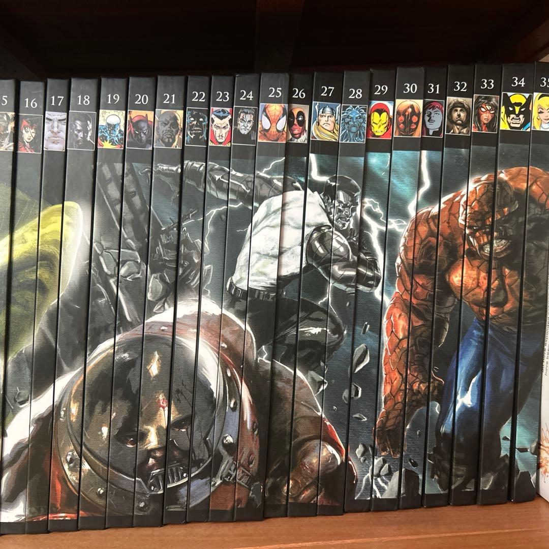 アシェット　マーベル　グラフィックノベル・コレクション1〜35号セット