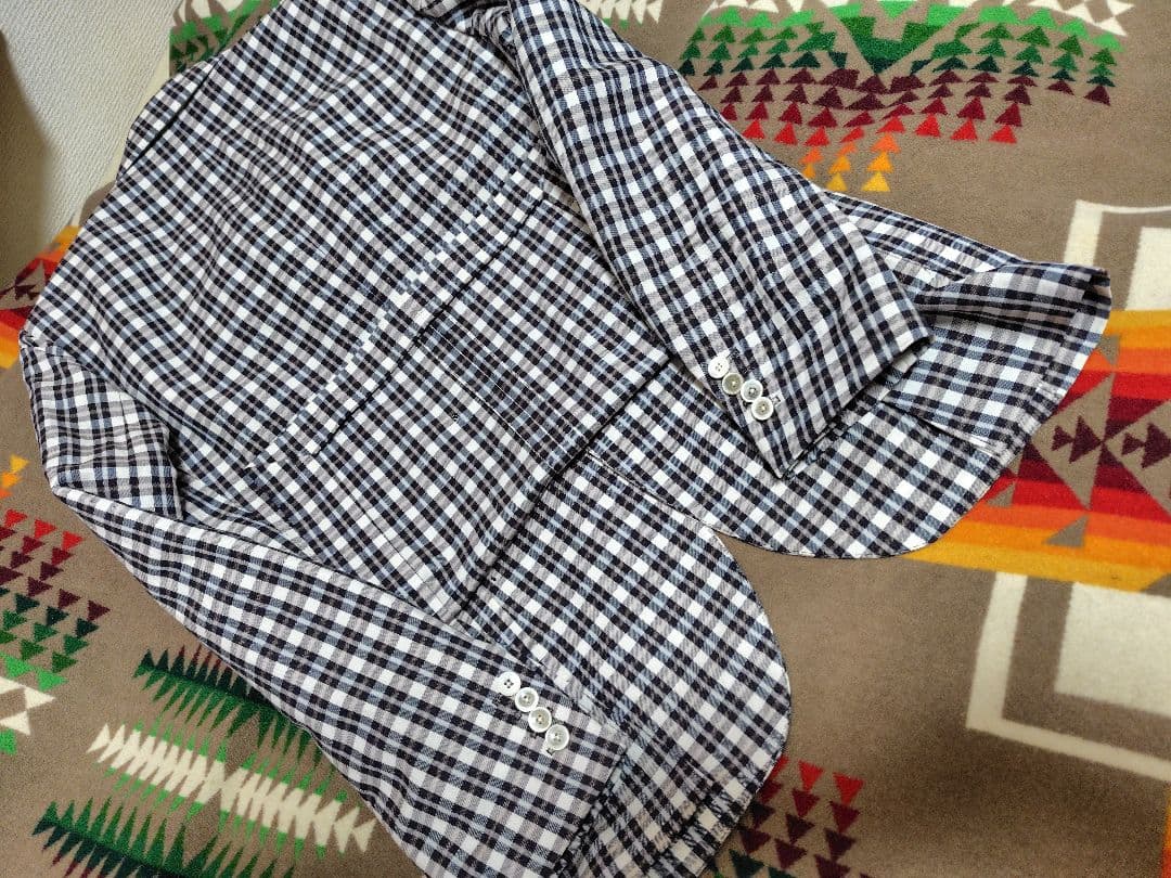 イタリア製♦極美品♦ラルディーニ LARDINI 麻混ジャケット♦M