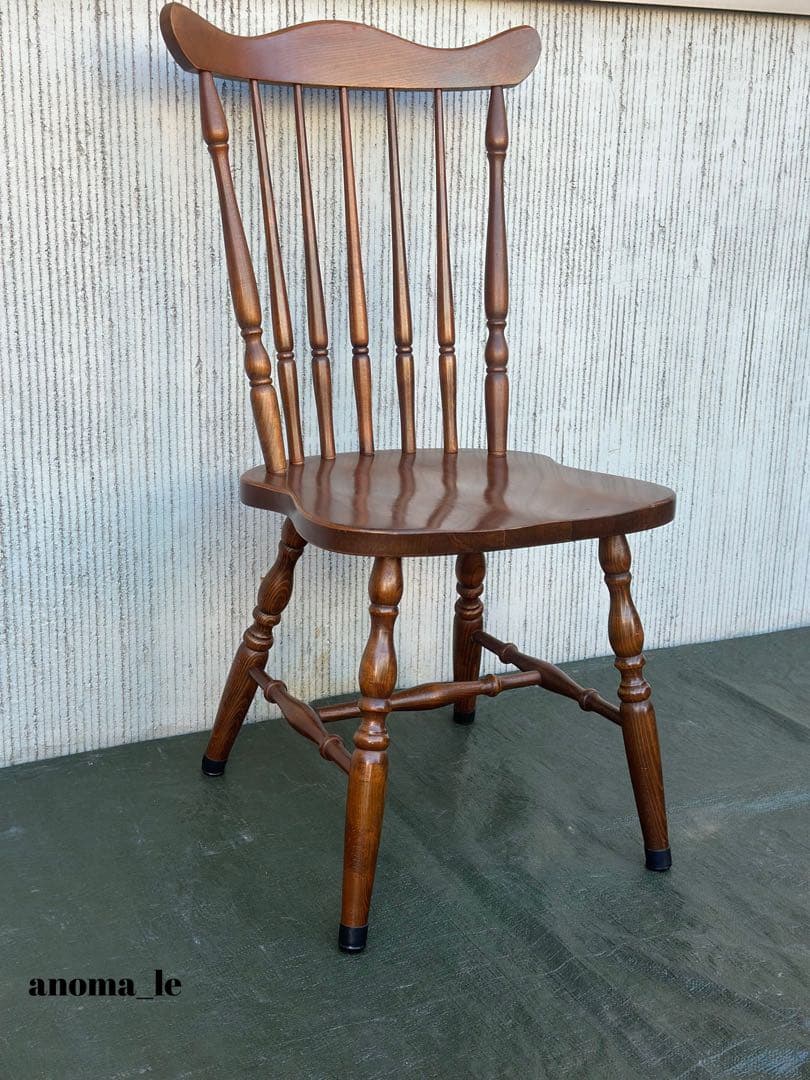 【ダイニングチェア】2　飛騨産業　木製　ウィンザーチェア　スティックバック