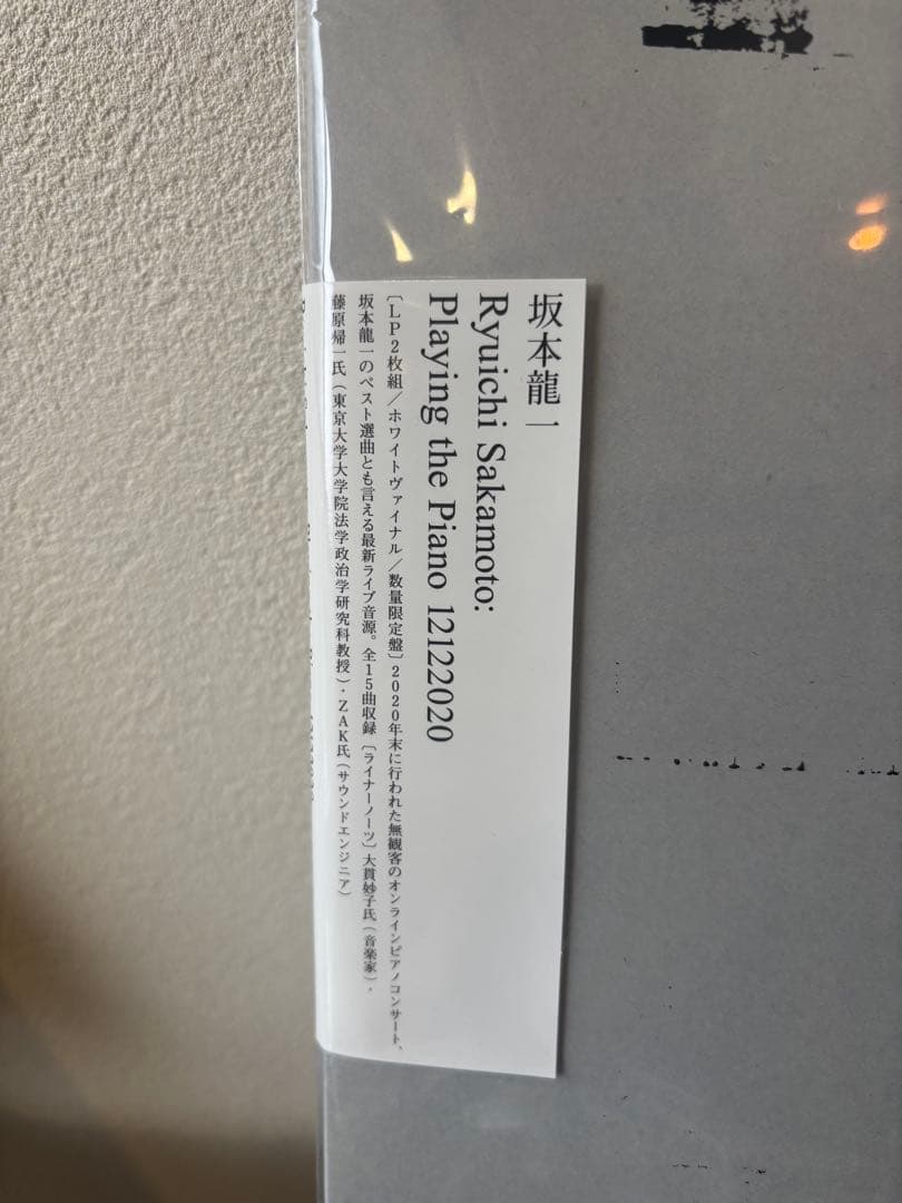 邦楽 RyuichiSakamoto PlayingthePiano 12122020