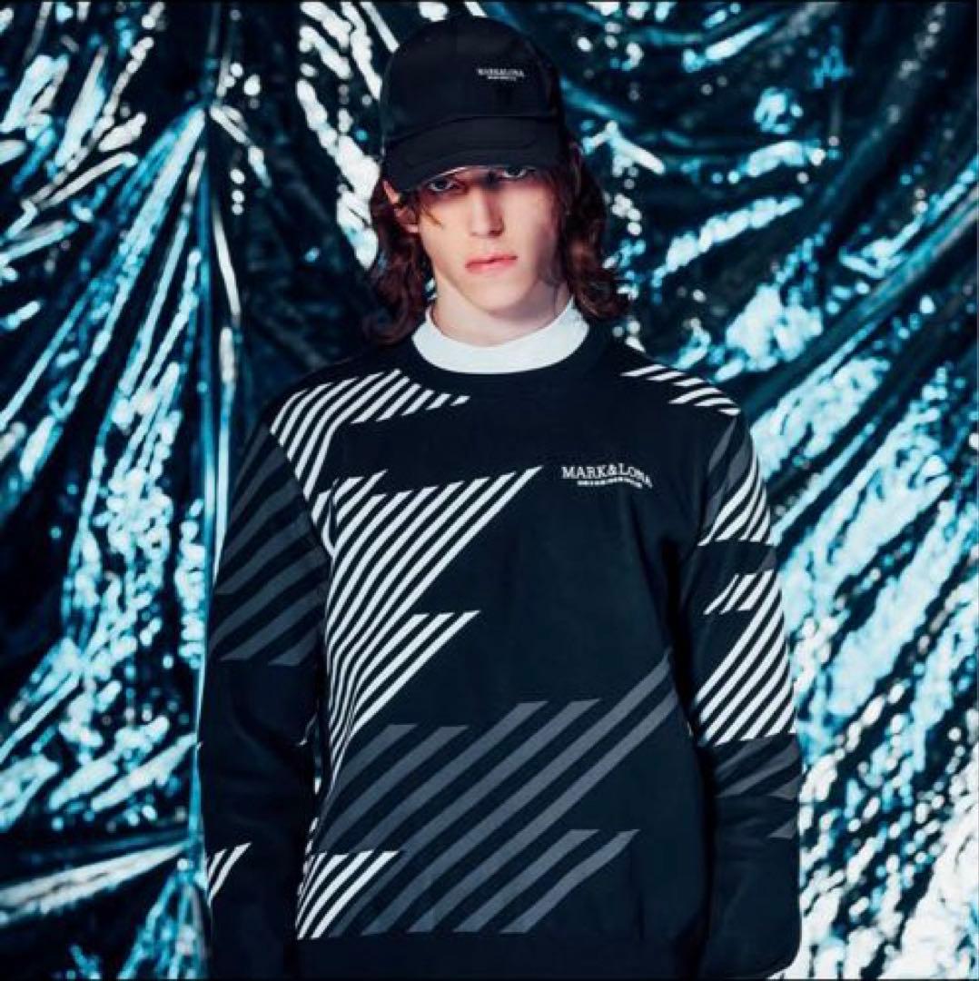 美品 ★ MARK&LONA ニット セーター マーク&ロナ 正規品 ブラック