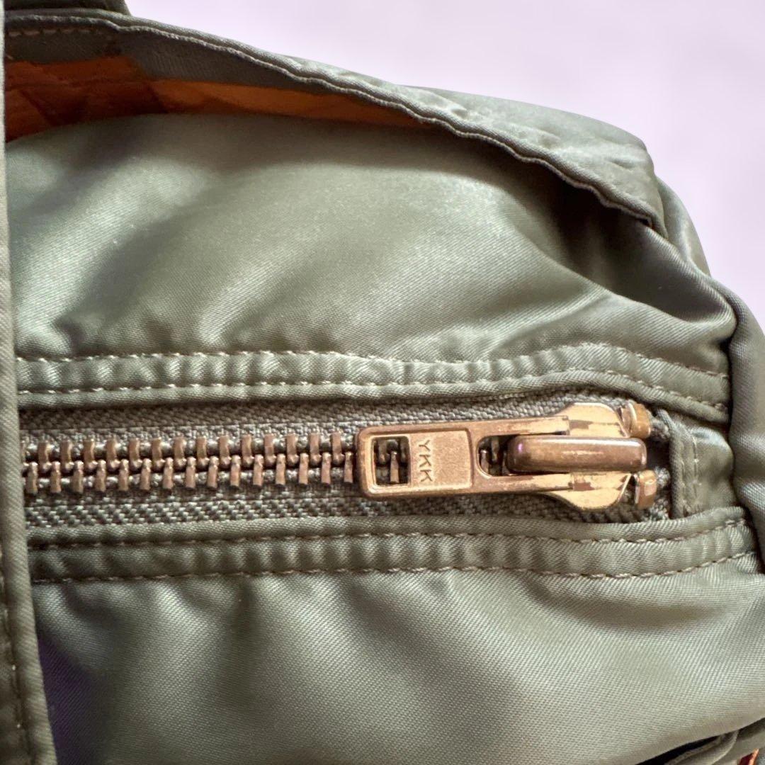 レア✨ポーター　タンカー　ミニボストンL　ドラムバッグ　セージグリーン　緑