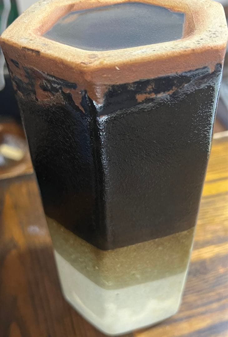 人間国宝　濱田庄司の花瓶