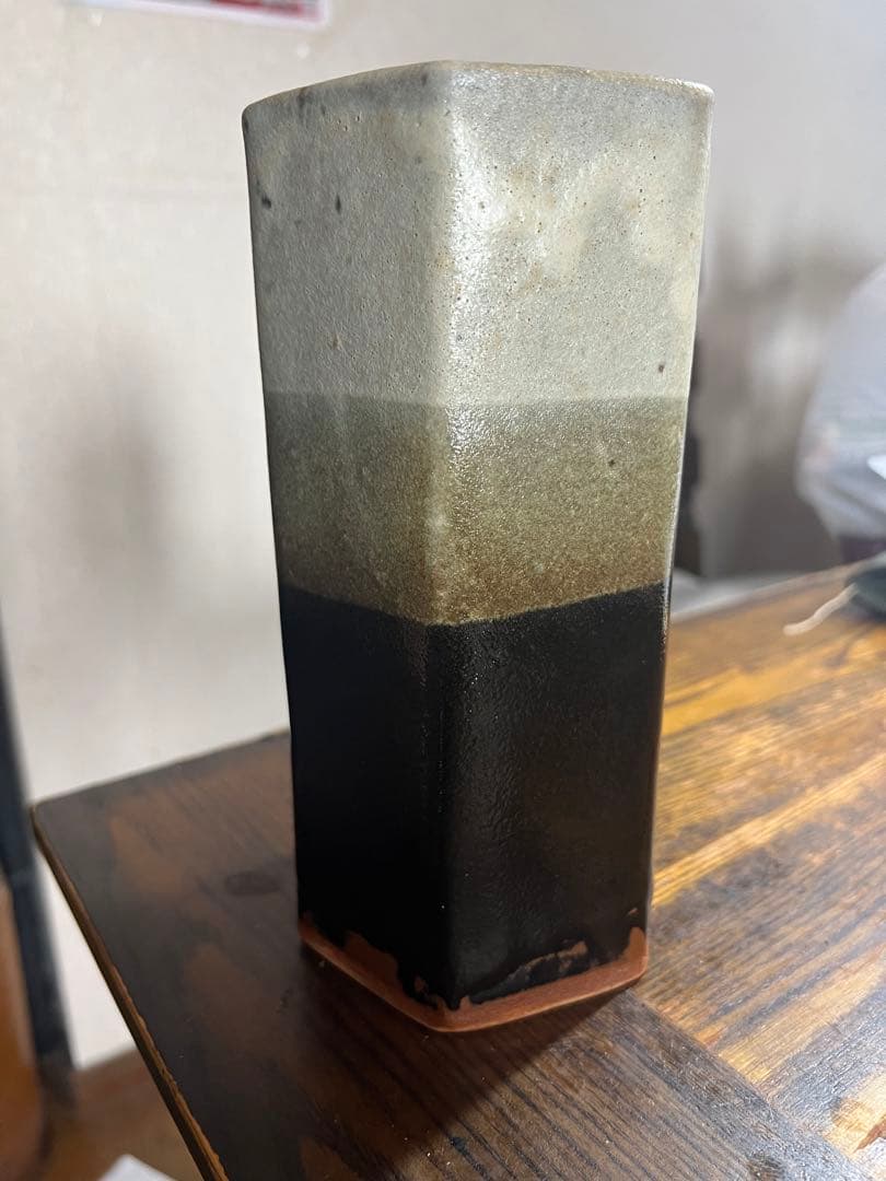 人間国宝　濱田庄司の花瓶