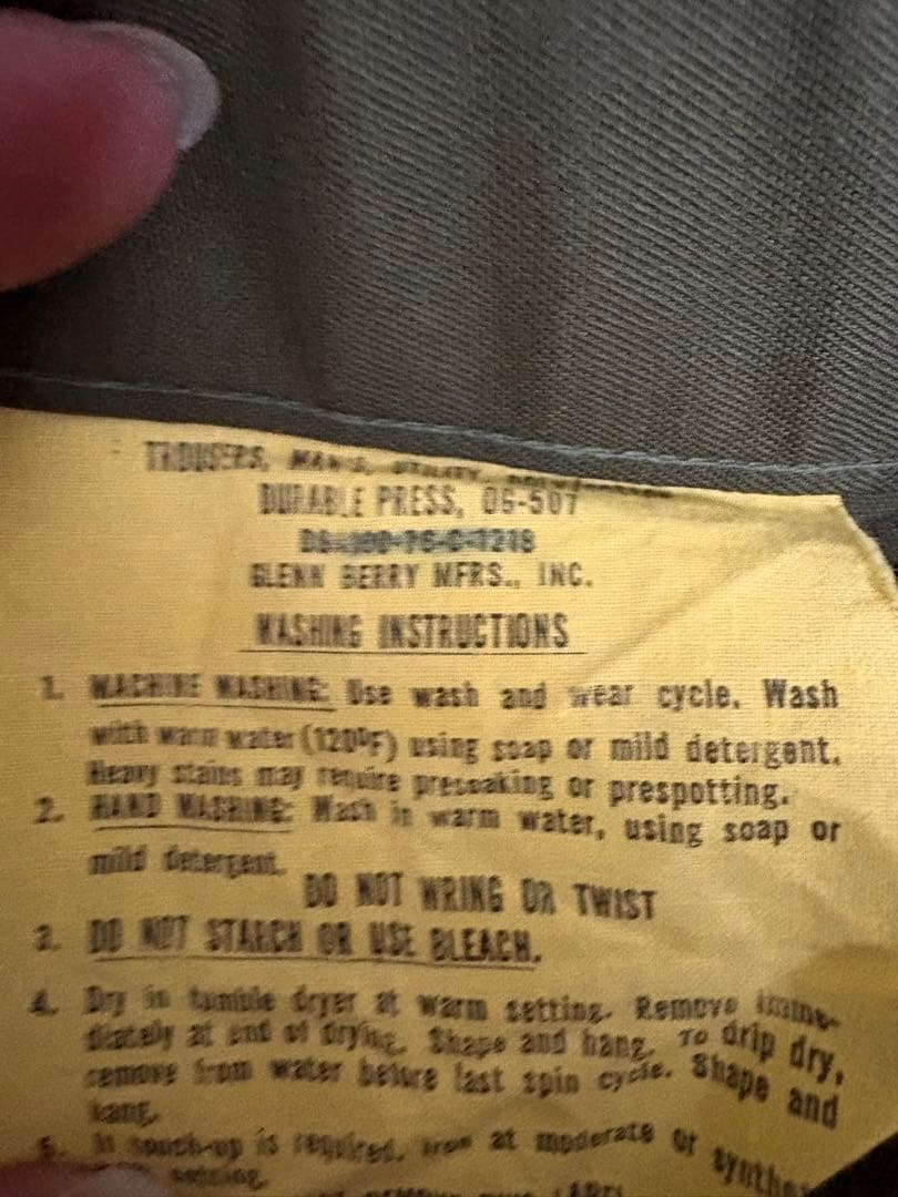 US ARMY OG-507 ベイカーパンツ　w32 アメリカ軍