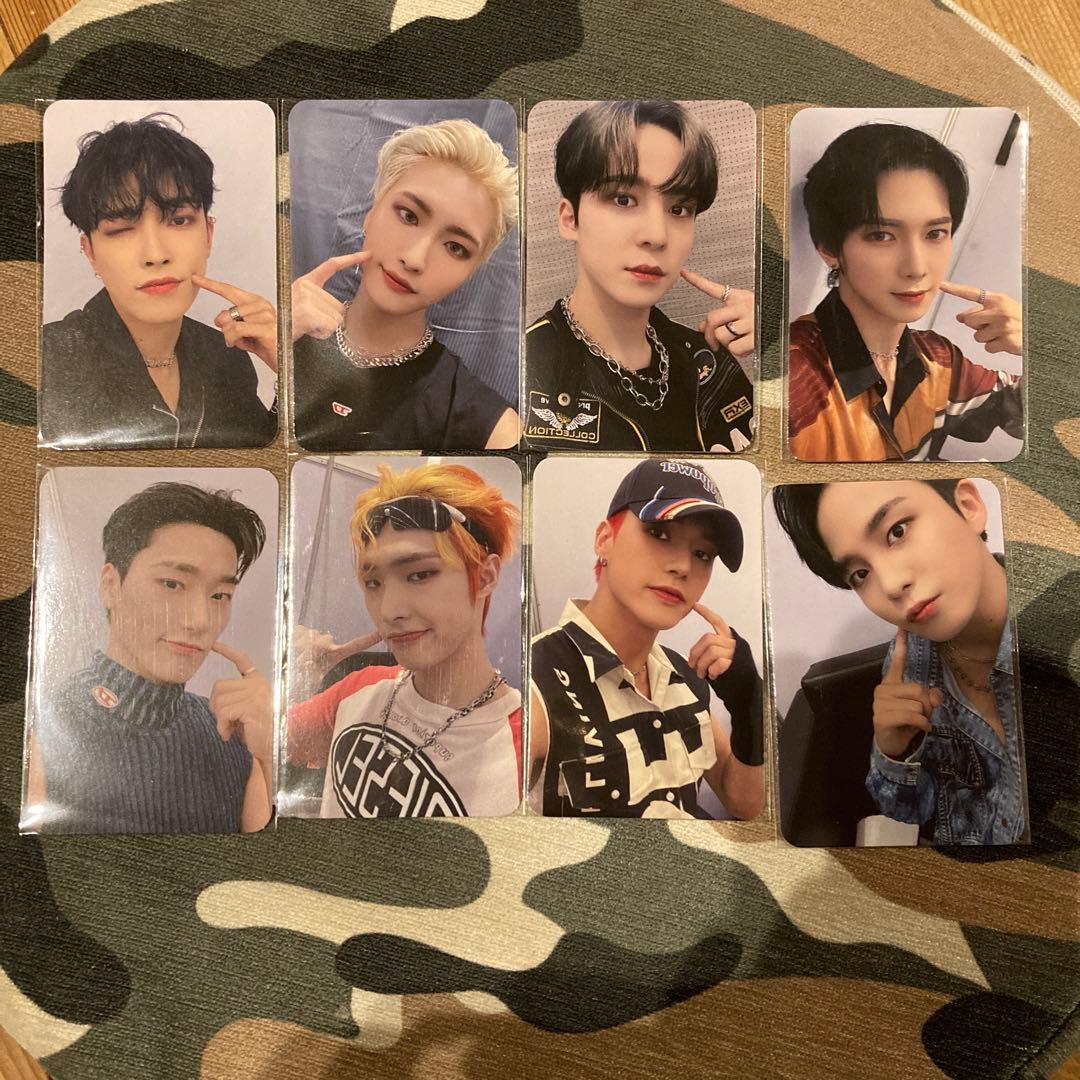 ateez トレカ　全員　YES24 ヨントン特典　movement