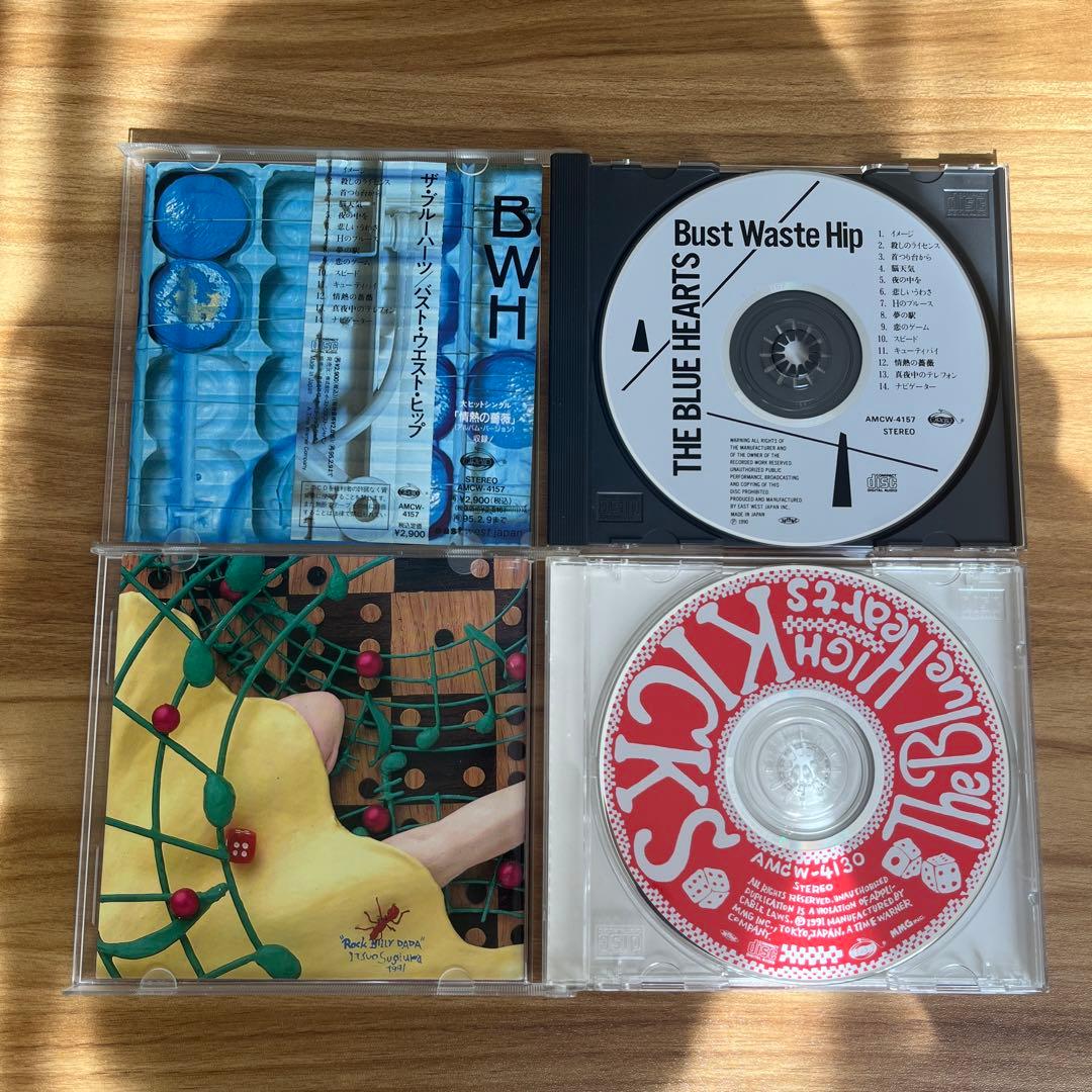 the Blue Hearts 全アルバムセット&マーシーソロアルバム２枚セット