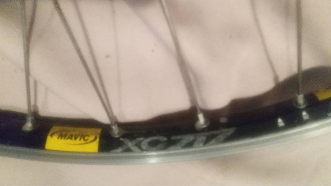 MAVIC XC717リム 前後セット 135/クイック リムブレーキ