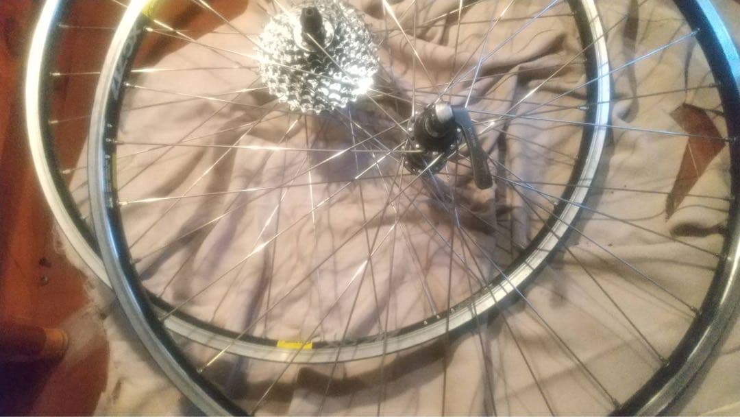 MAVIC XC717リム 前後セット 135/クイック リムブレーキ